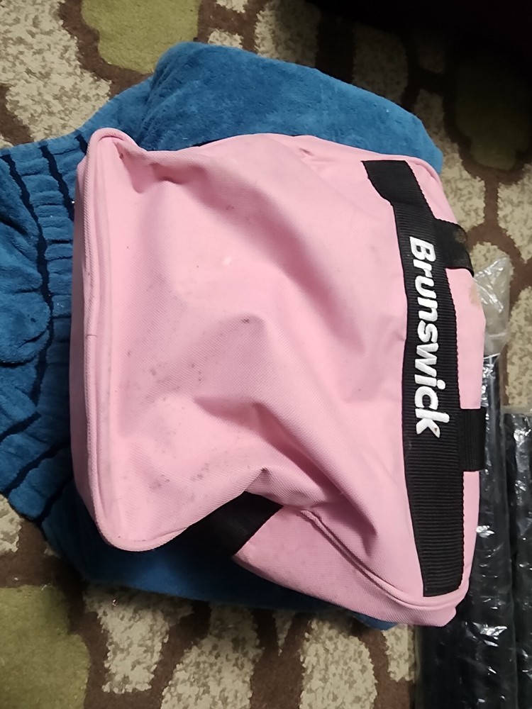 Brunswick pink Single Bowling Ball Bag