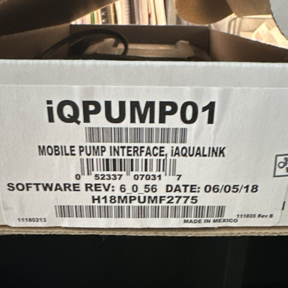 Jandy IQPUMP01 Pump Interface Control H18MPUMF2775 for In Ground Pools