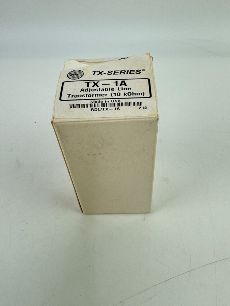 Radio Design Labs TX-1A Adjustable Line Transformer (10 k0hm) *OPEN BOX*