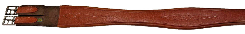 DEVOUCOUX Allure Contrast Padded English Hunter Girth - 52" length