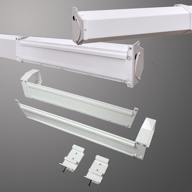 Draper part # 227025 Floating Screen Bracket (White)