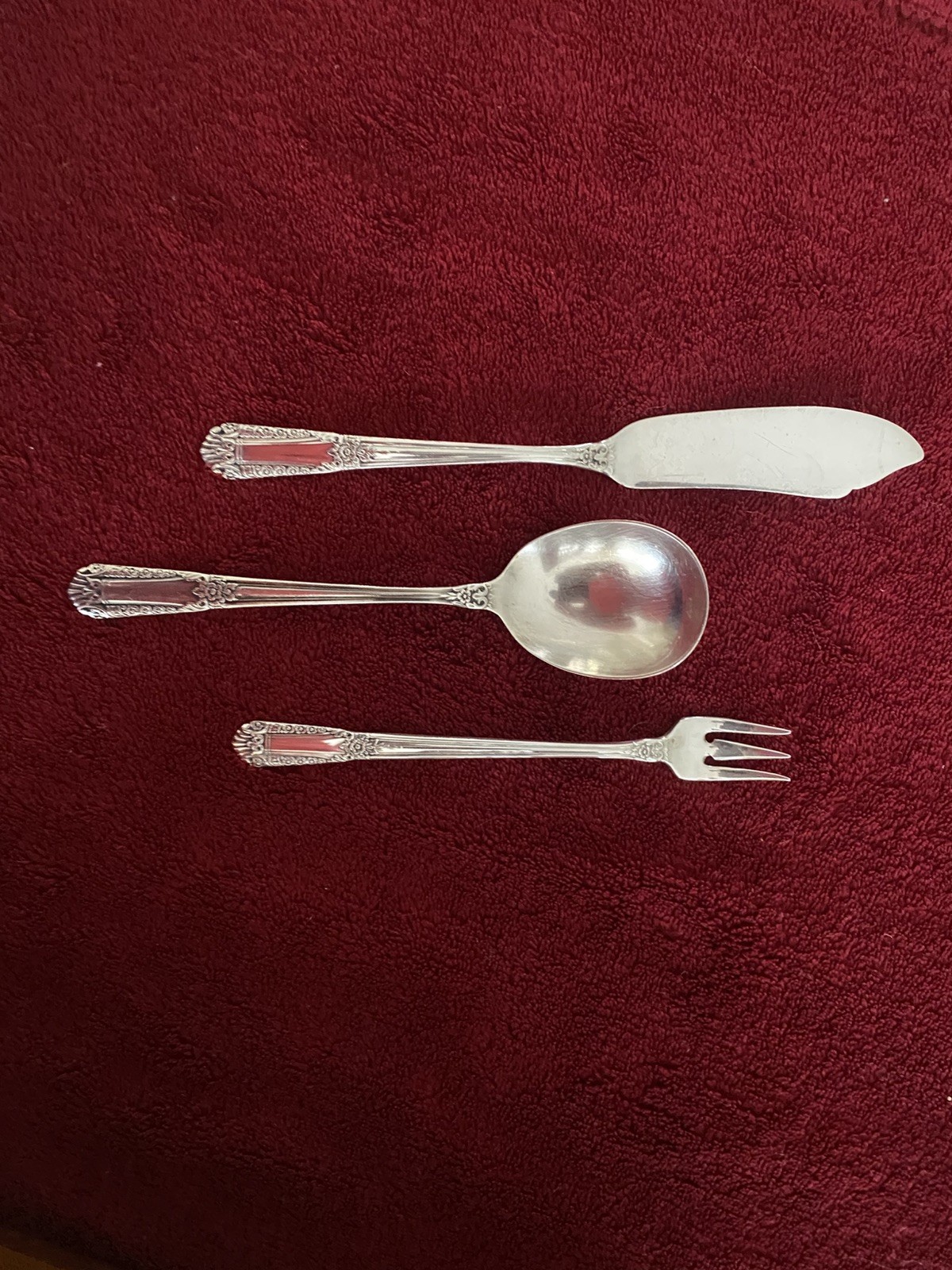 Inaugural by State House Sterling Silver Flatware Set 38 pieces