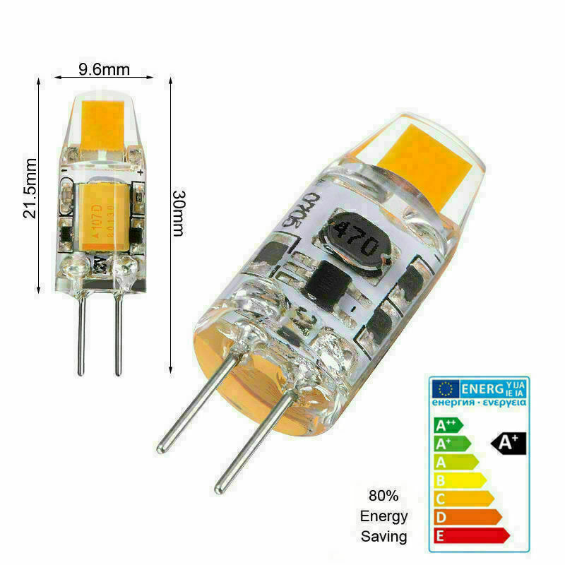 G4 LED COB Bulb Light 3W 6W AC DC 12V Replace Halogen Lamp