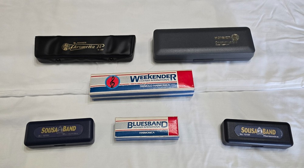 Hohner Harmonica Lot of 6 ( Bundle )