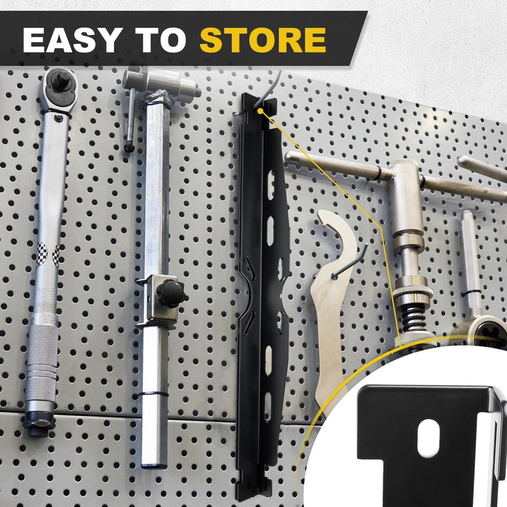 SKYJDM 2-Pack Thick Wheel Alignment Plates Tool Kit with Measuring Black
