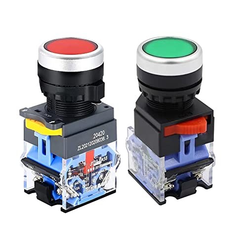 Push Button Box Start Stop Red/green instantaneous emergency stop switch box