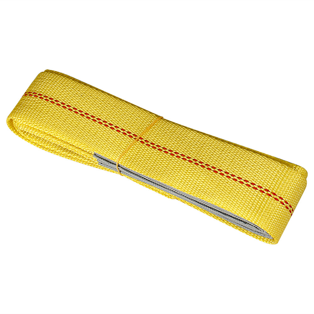 Heavy Duty 6' x 2" Nylon Lifting Slings Eye Flat Loop Rigging Towing Strap US