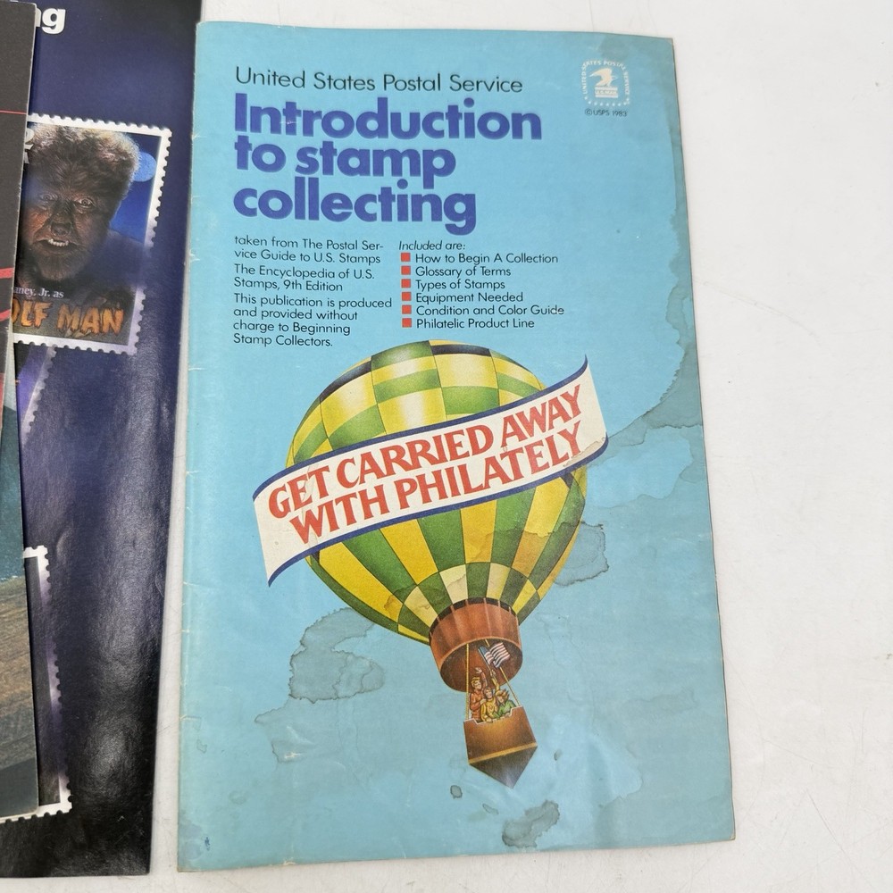 USPS Philatelic Catalogs Introduction To Stamp Collecting Catalogs Lot