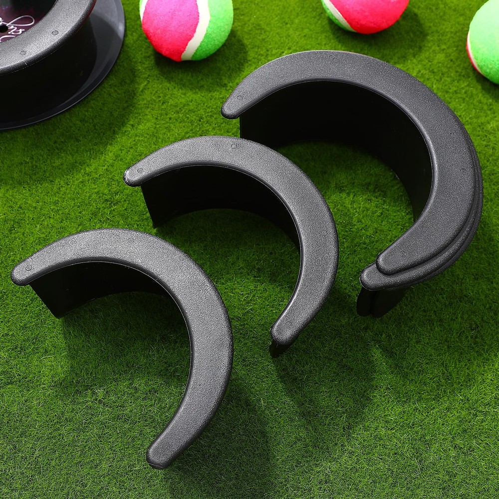 6pcs Billiards Table Pocket Liner 4 Corner Pool Medium, Black