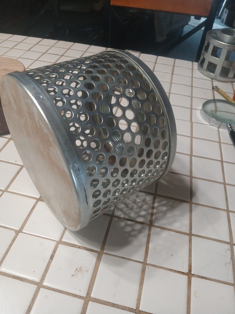 NOS Universal 3.4" Round Hole Trash Pump Strainer