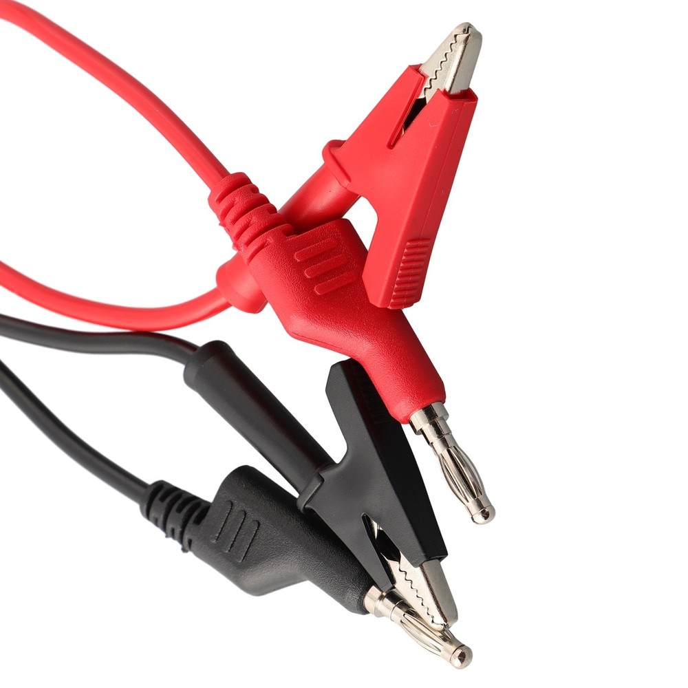 Test Equipment Cable 1M Cable 2PCS Clip Maintenance Power Supply