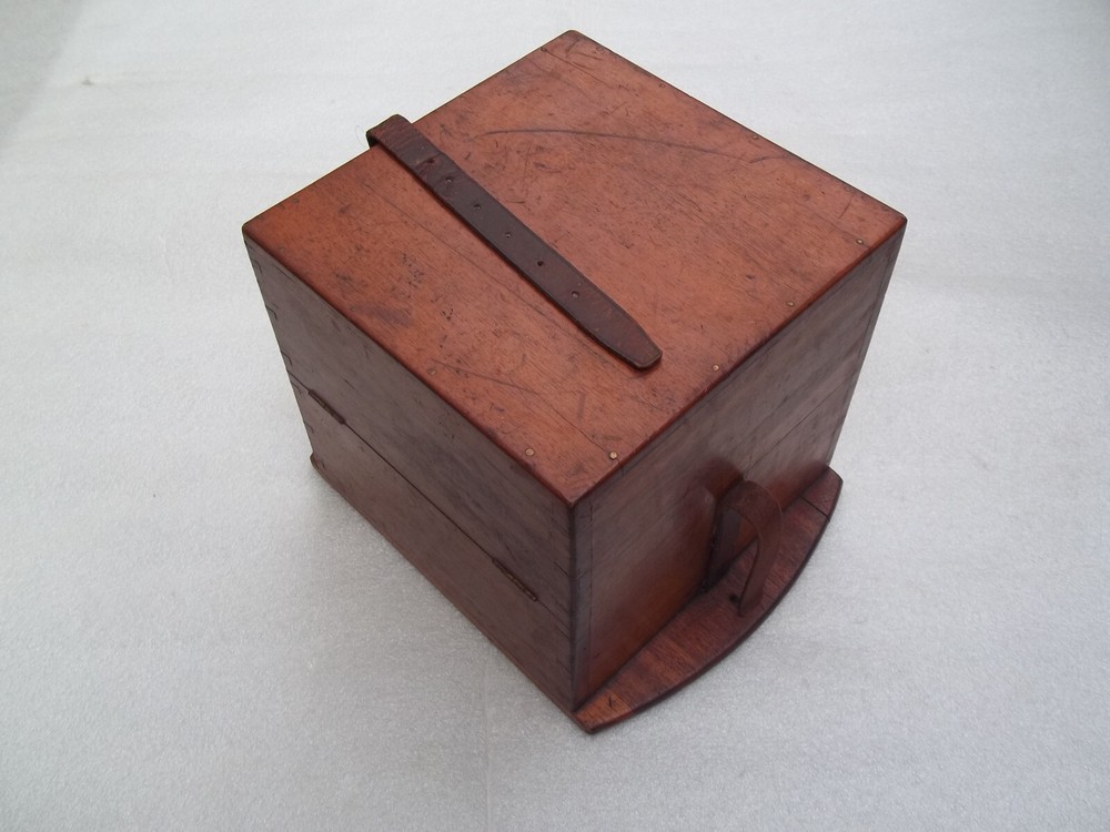 Antique Marine Chronometer Guard Case