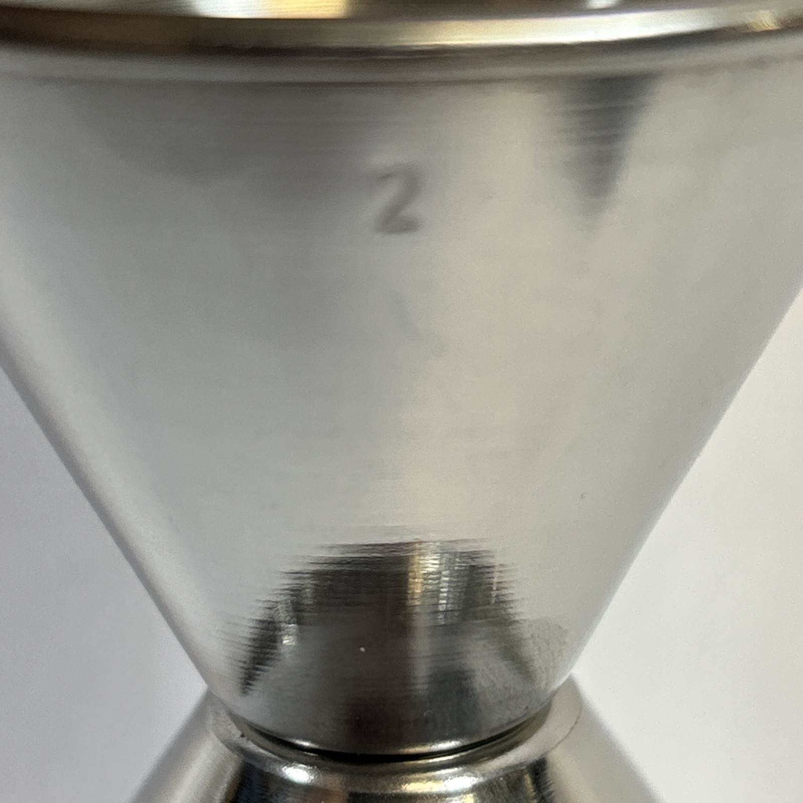 Barconic Stainless Steel 1x2 Oz. Jigger Bar Drink Measuring Tool Made in India