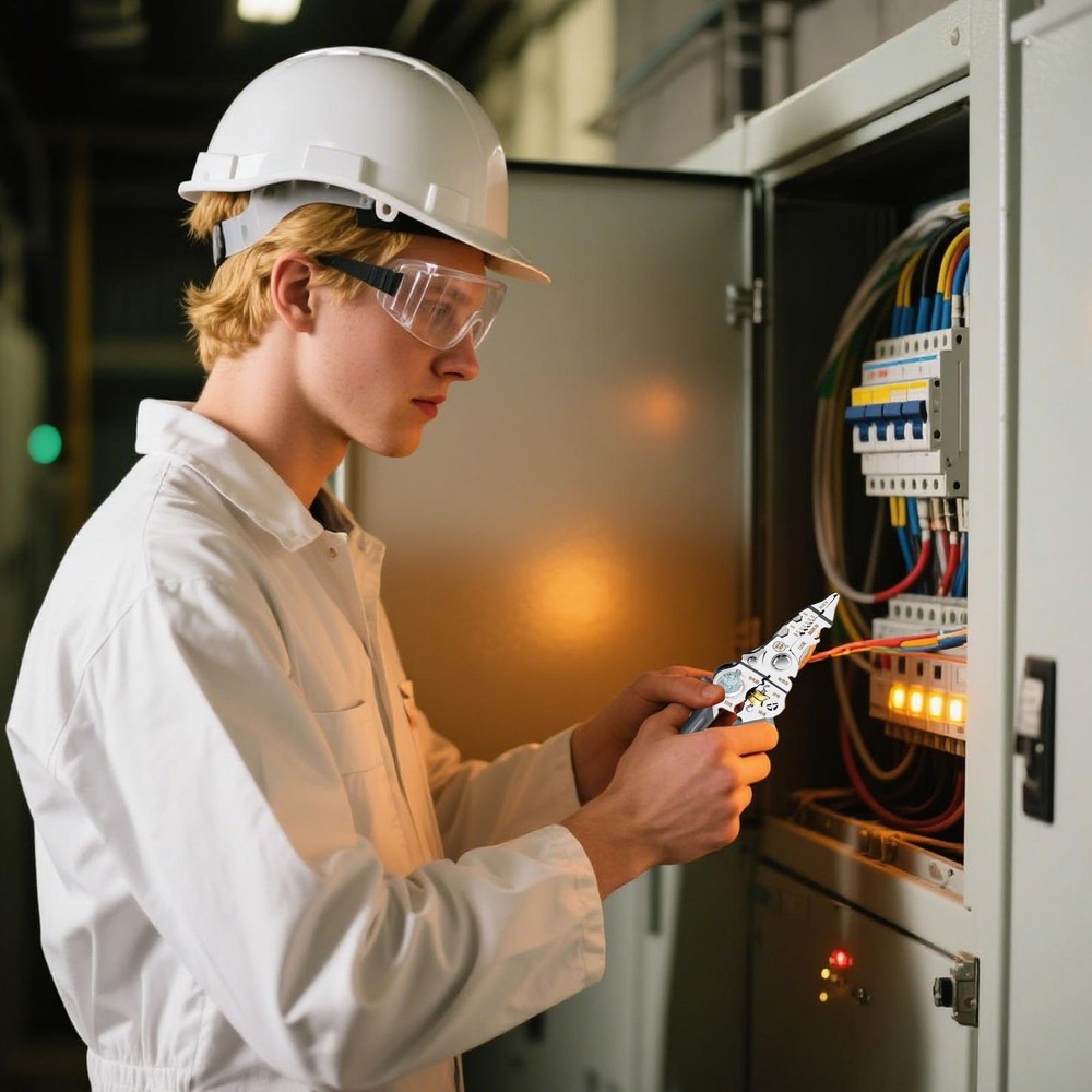 Electrical Wire Strippers Electrical Pliers with Non-Slip Grip Multi Purpose