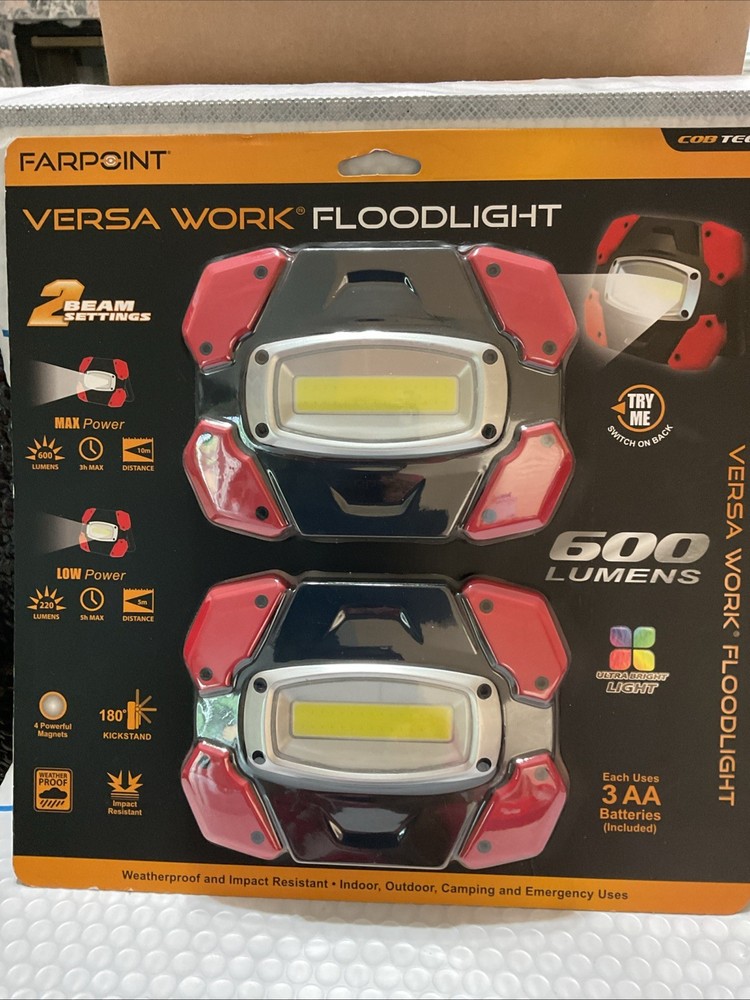 Frpoint Versa Work Floodlights COB TEC 600 Lumens