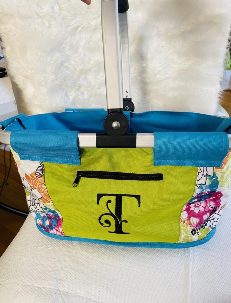Craft Tote Bag with Metal Frame and Handle