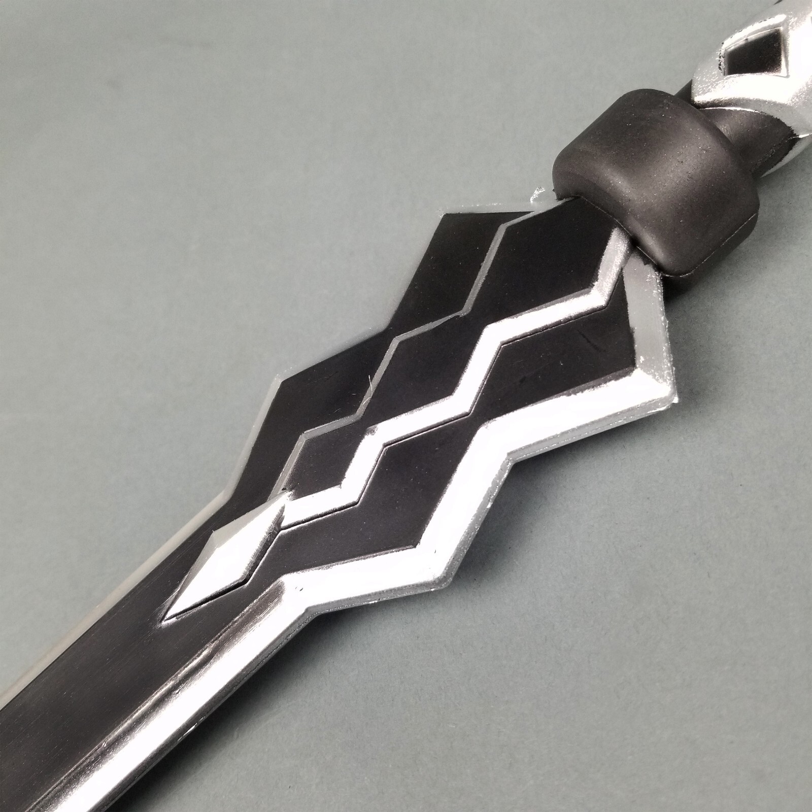 SAO Black Foam Sword LARP 1:1 Prop Replica For Cosplay