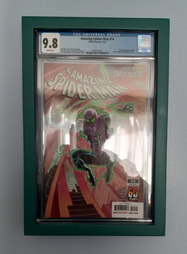 CGC GRADED WALL MOUNT COMIC BOOK FRAMES (SOLID WOOD)