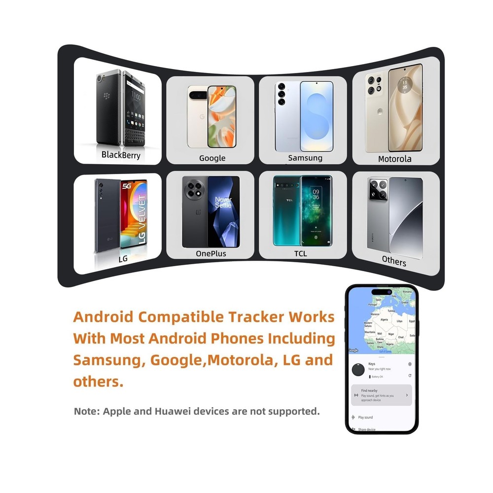 2026 Air Tracker Tags for Android, Smart Tags-4 Pack Android Tracke... Fast Ship