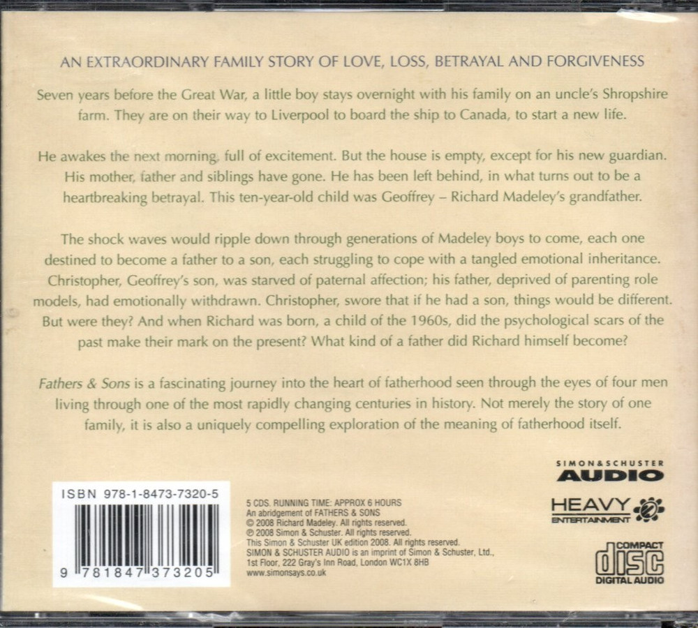 FATHERS & SONS by Richard Madeley