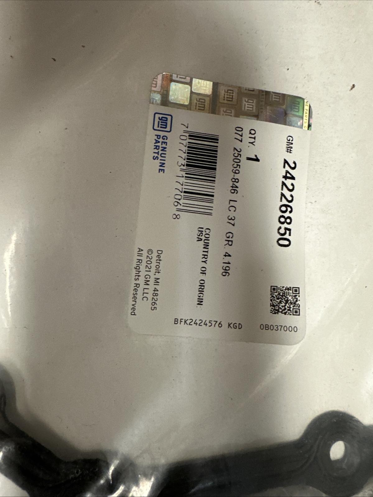 OEM GM TRANSMISSION FILTER KIT-Filter 24236517,Gasket 24226850,Seal 24225347*