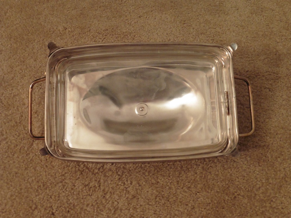 Used Vintage Pasabahce Borcam Rectangular Casserole Dish