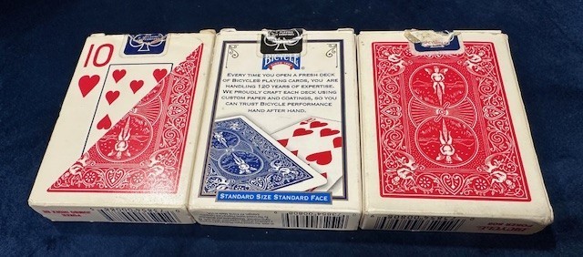 Bicycle Playing Cards,  3 Packs