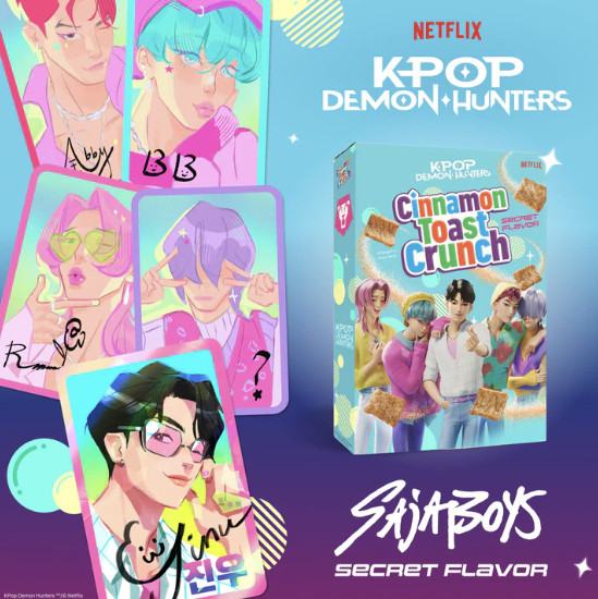 Cinnamon Toast Crunch x KPop Demon Hunters Box Set (2 Boxes) In Hand Ships ASAP