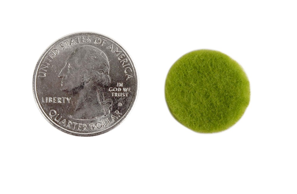 Pear Green Craft Felt Circles 3/4 Inch - 150pc