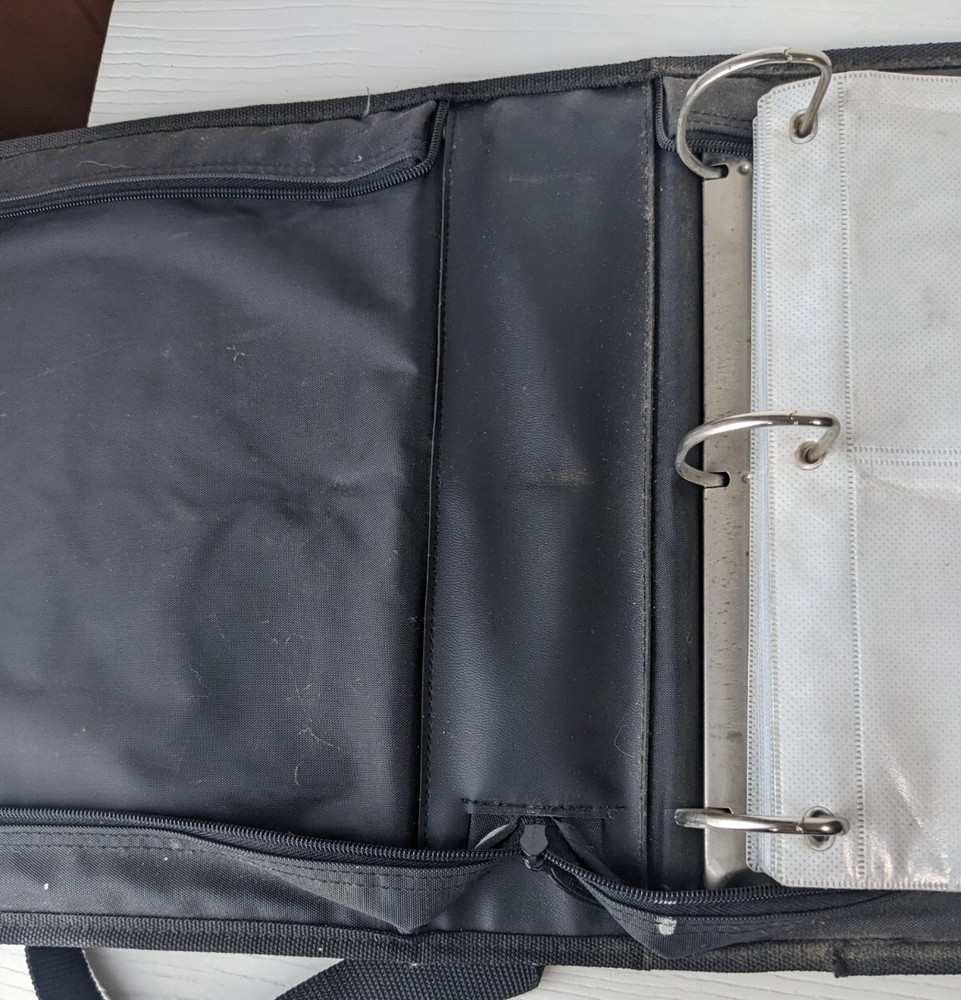 Meida Source 152 CD Wallet DVD Blu Ray Zipper Large Storage Binder