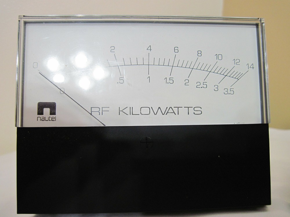 NAUTEL ND10 AM BROADCAST TRANSMITTER RF POWER METER