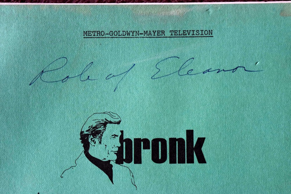 1975 Bronk (Echoes) Original First Draft Script Screenplay