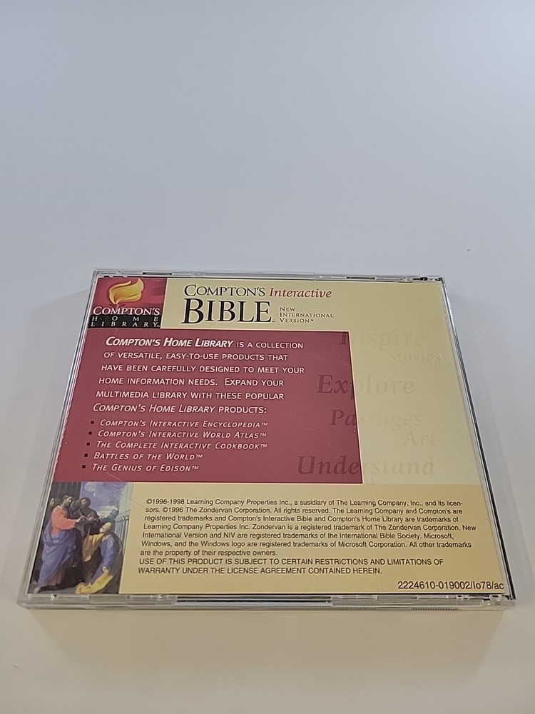 Compton’s Interactive Bible CD-ROM