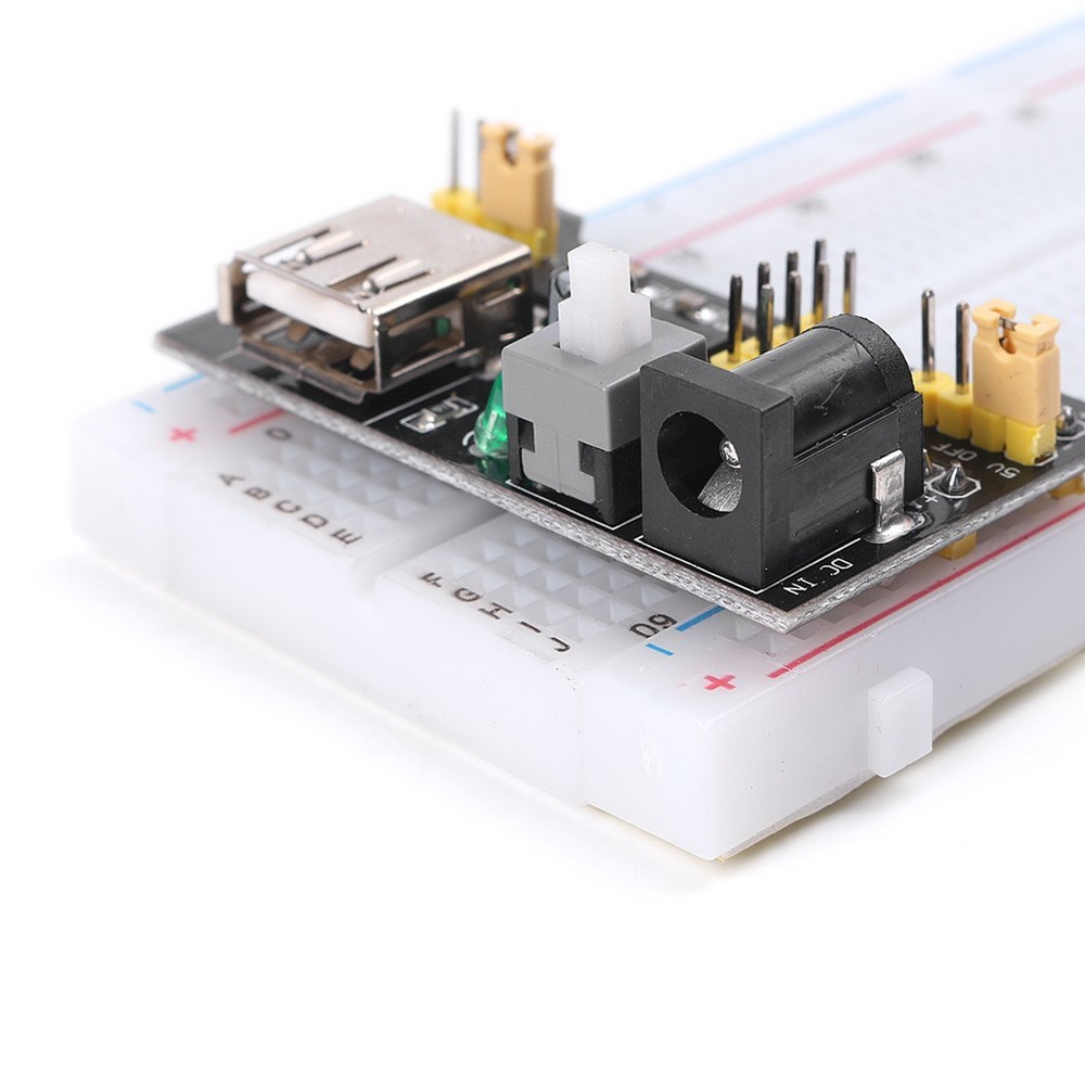 MB-102 Breadboard 830 Points Solderless PCB Bread Board Test Develop DIY Tools