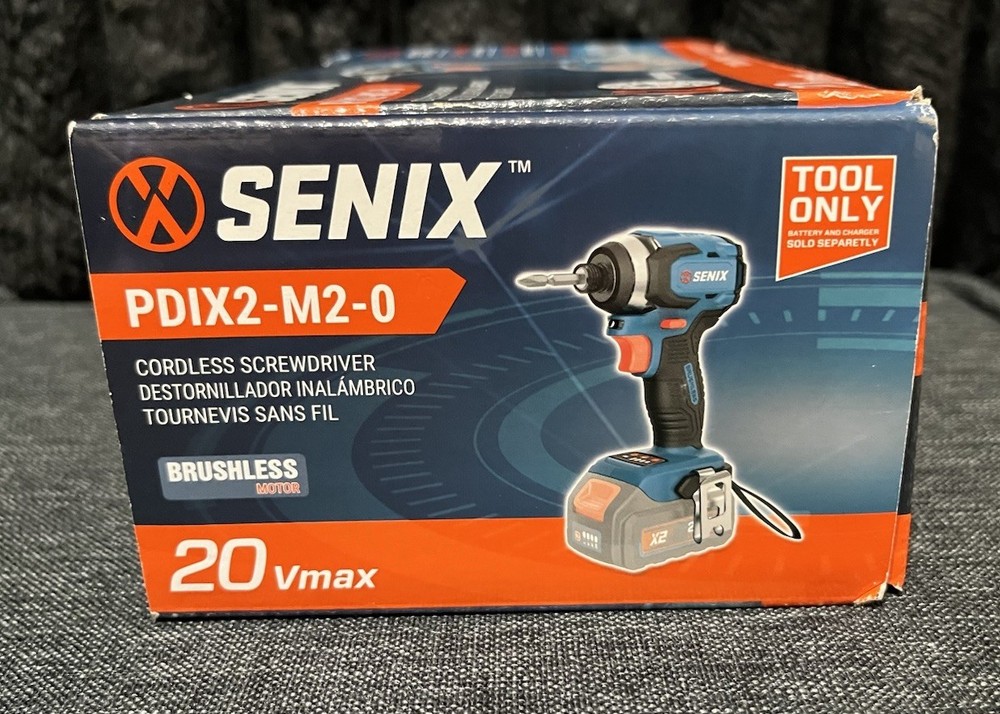 Senix Cordless Screwdriver TOOL ONLY 20Vmax Brushless