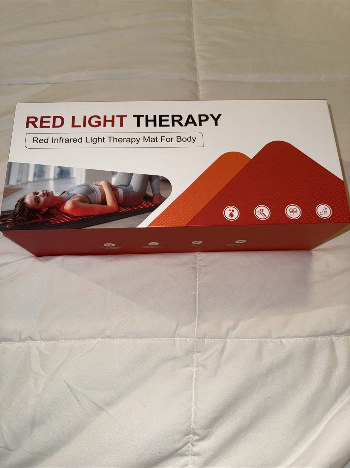 Infrared 360 LED Red Light Therapy Mat 660nm 850nm Pain Relief New