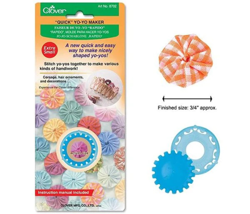 Clover "Quick" Yo-Yo Maker (Round Extra Small) #8702
