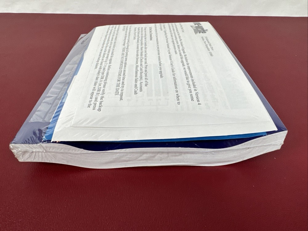 New Sealed One Write Plus Version 4, Accounting Payroll - Software