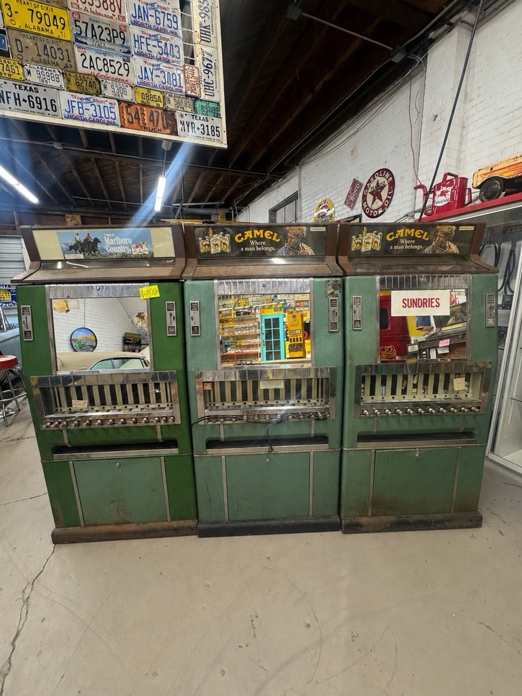 cigarette vending machine vintage