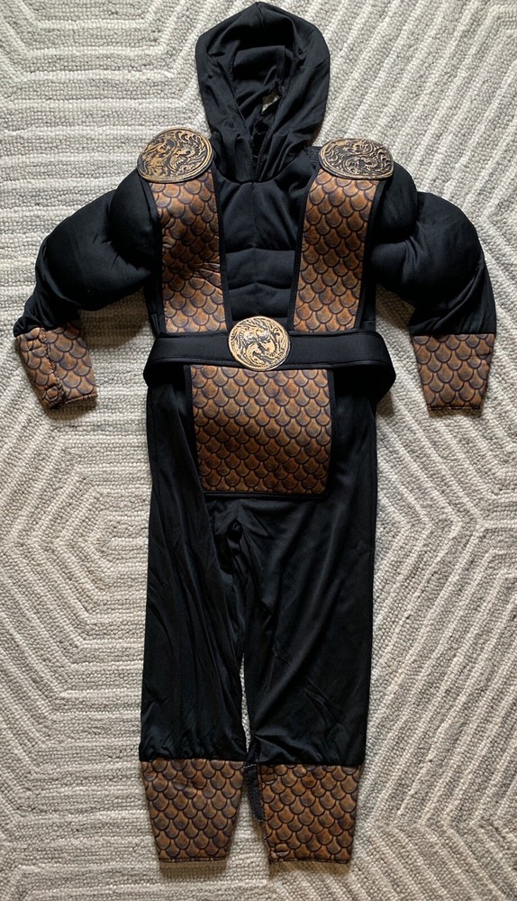 Fearless Force Ninja Costume. New, Size 4-7.