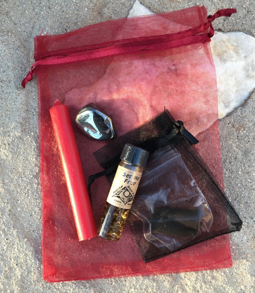 Wisdom & Knowledge - Simple Spell Kit - Pagan Wicca Witchcraft Candleburning