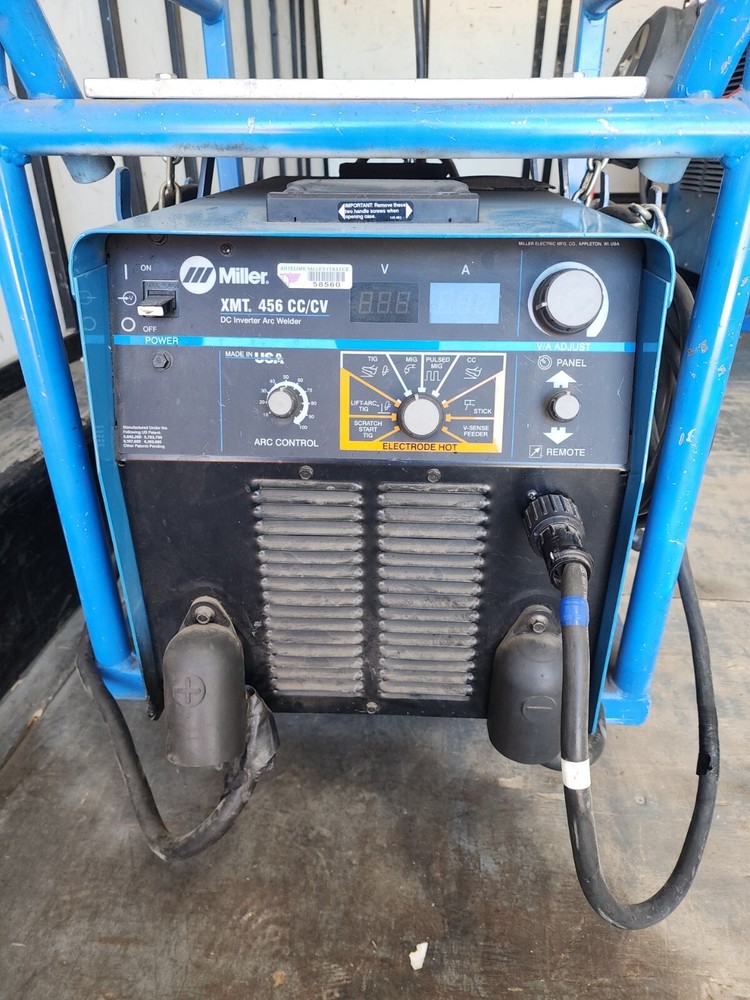 Miller Arc Welder 456 CC/CV DC Inverter