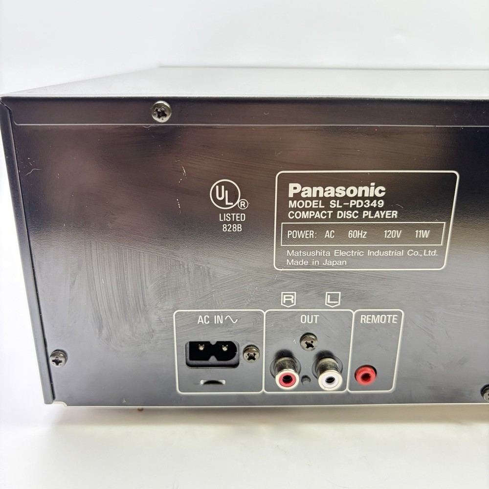 Panasonic SL-PD349 5 Disc CD Changer - NO REMOTE - TESTED AND WORKING