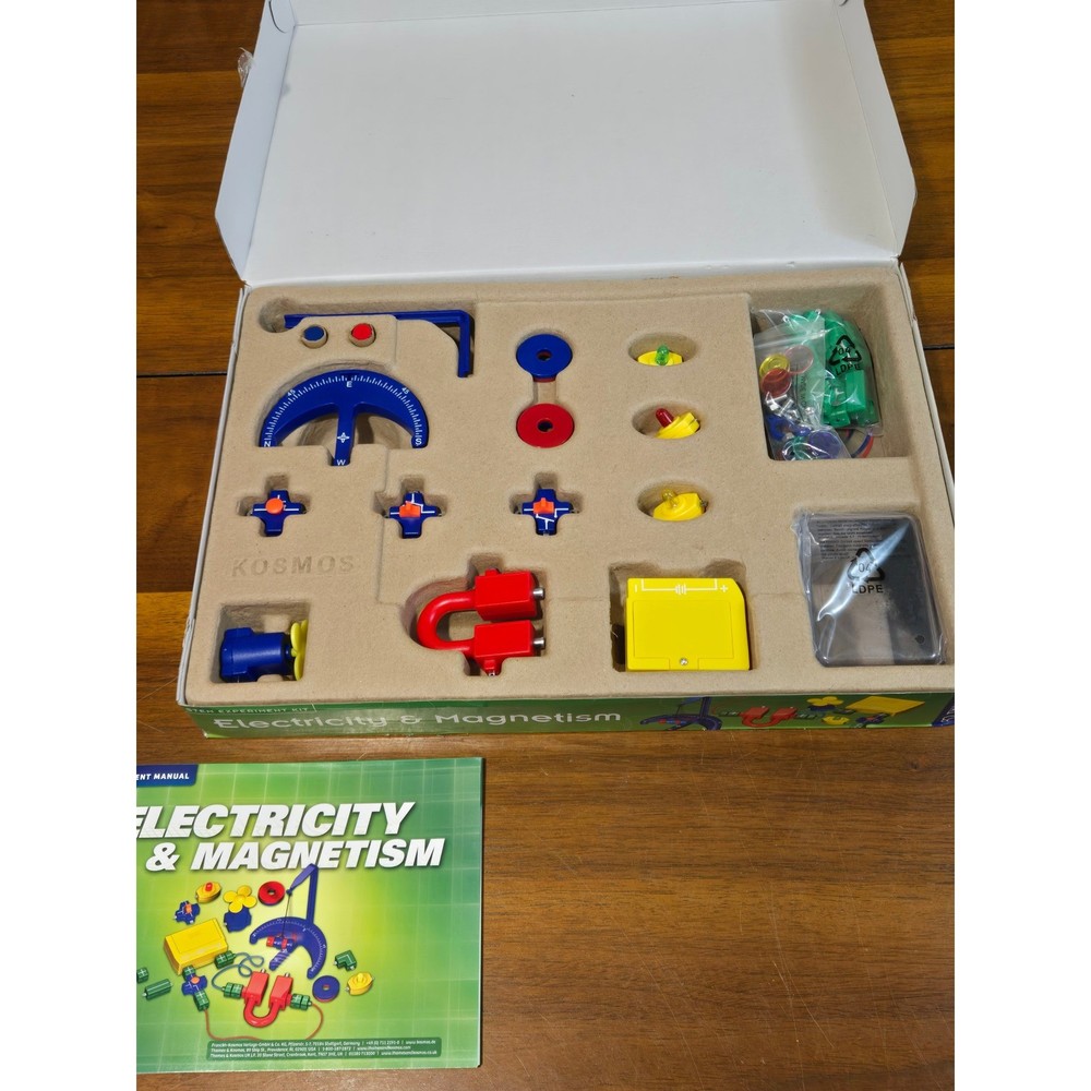 Thames & Kosmos Electricity & Magnetism STEM Kit Complete Set