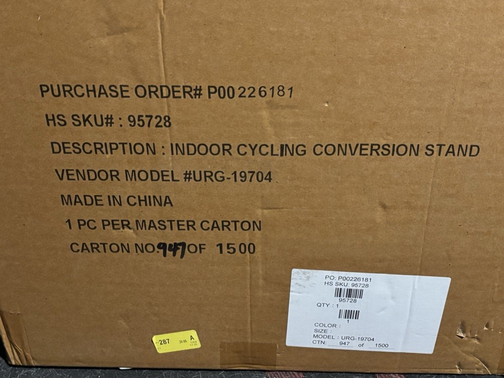 Indoor Cycling Conversion