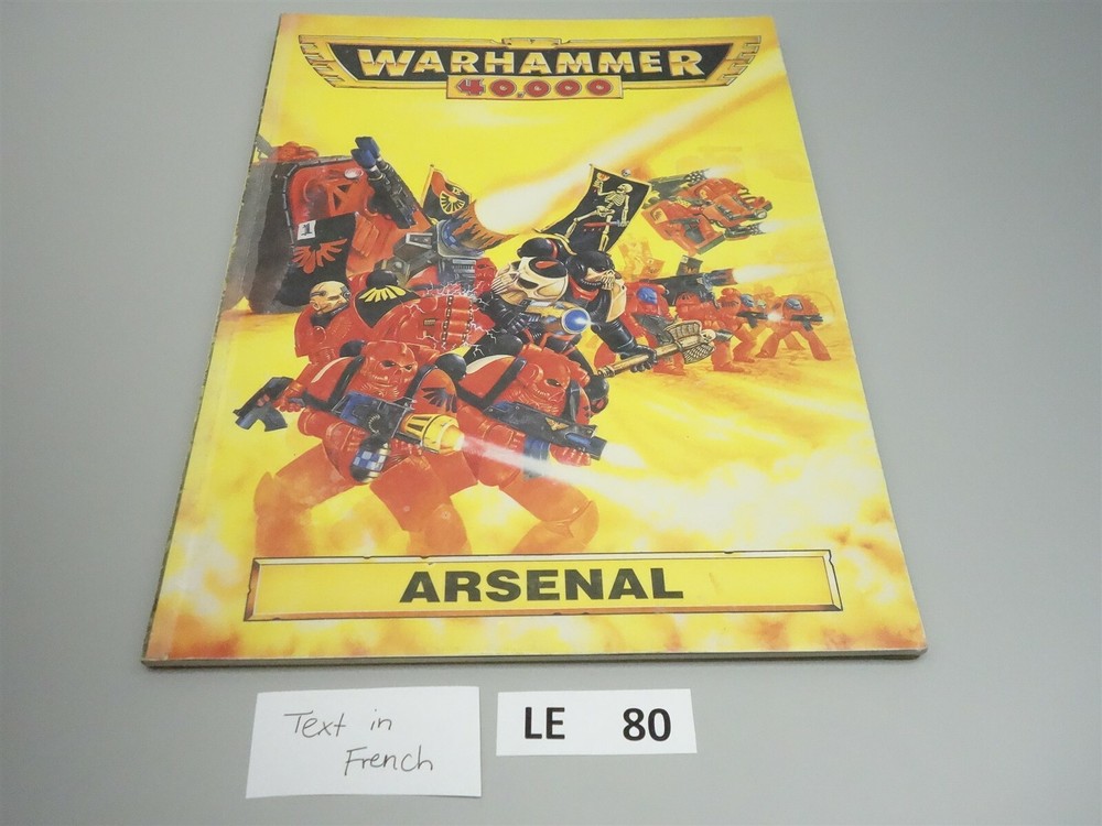 Warhammer 40K: Wargear Codex (oop 2nd Ed FRENCH VERSION)