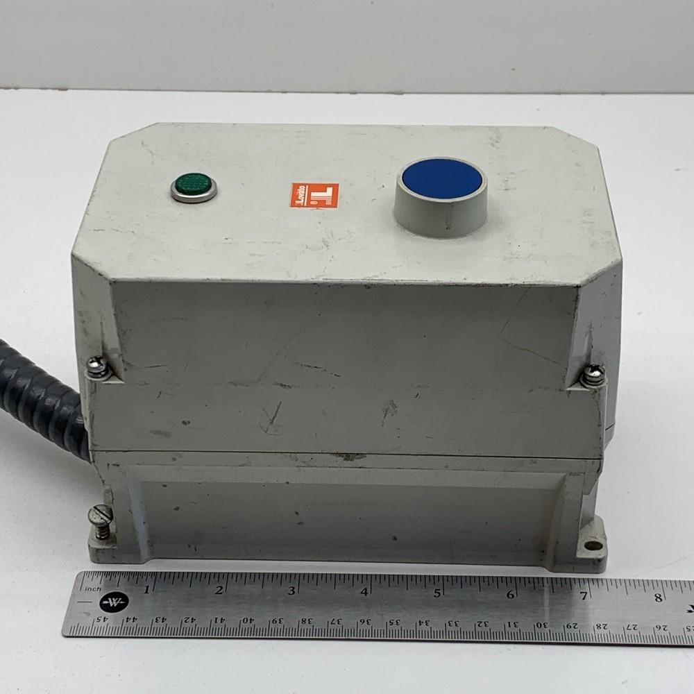 Lovato B16 40A Contactor with RC22.23 Overload Relay and Control Button Box