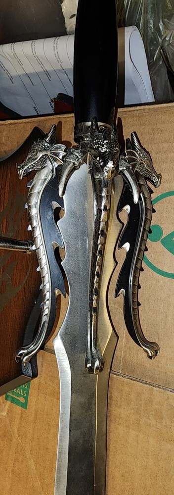 Dragon Sword With Wall Hanger