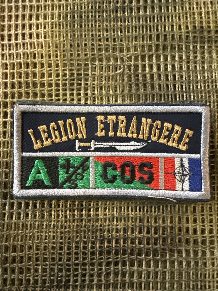 French Foreign Legion Legion Etrangere COS Patch