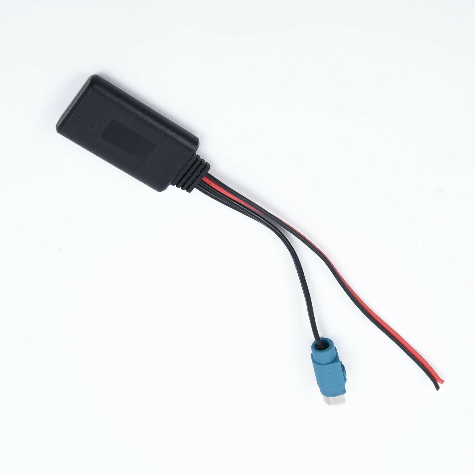 Bluetooth Adapter Aux Audio Cable For Alpine KCE-237B/CDE-101/INA-W900/CDA-105 D